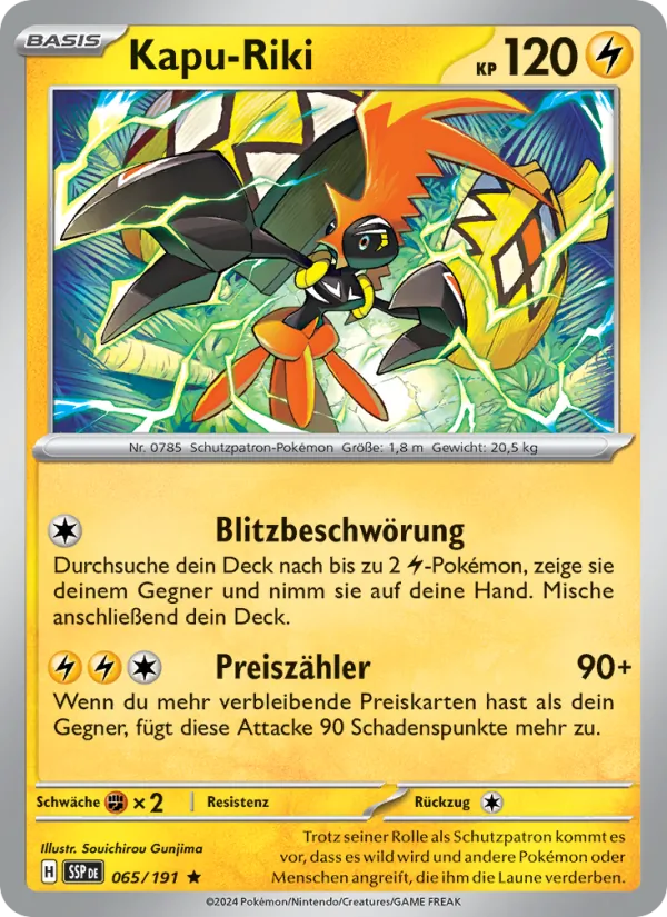 Kapu-Riki (Stürmische Funken #065/191)