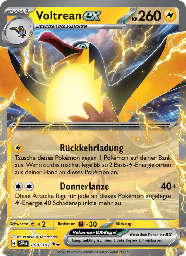 Voltrean-ex (Surging Sparks #068/191)