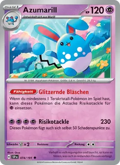 Azumarill (Stürmische Funken #074/191)