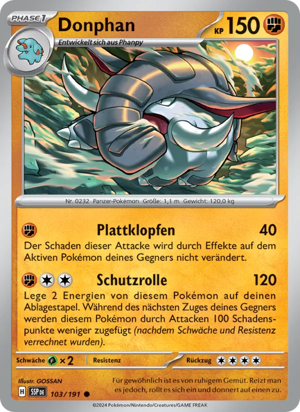 Donphan (Surging Sparks #103/191)