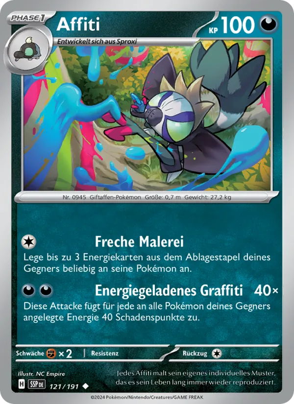 Affiti (Surging Sparks #121/191)
