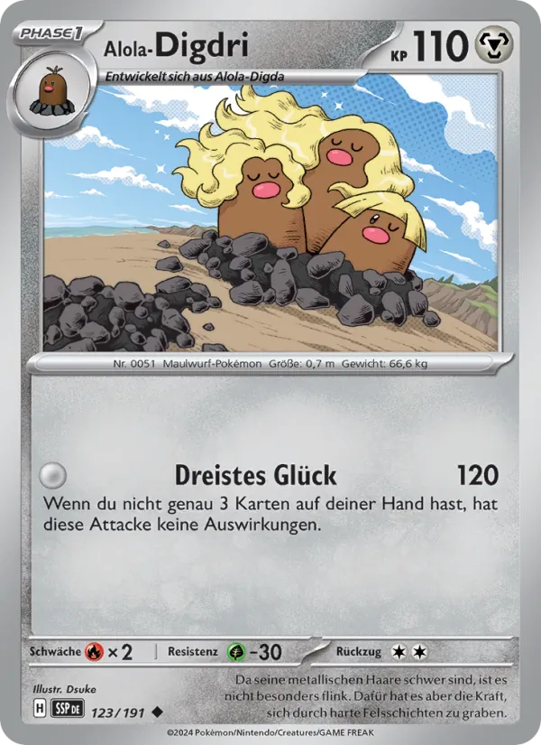 Alola-Digdri (Surging Sparks #123/191)