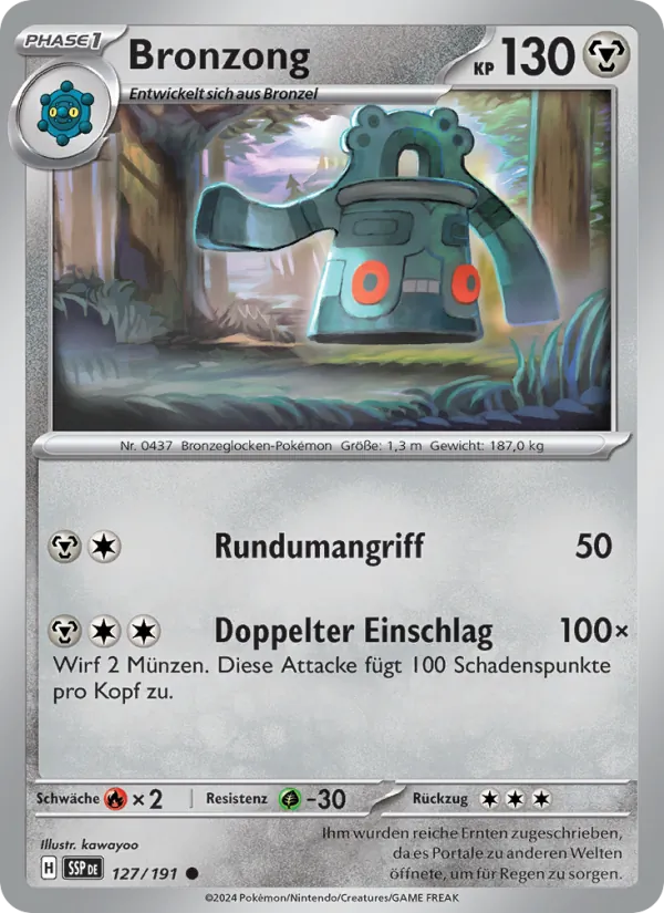 Bronzong (Stürmische Funken #127/191)