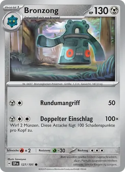 Bronzong (Stürmische Funken #127/191)