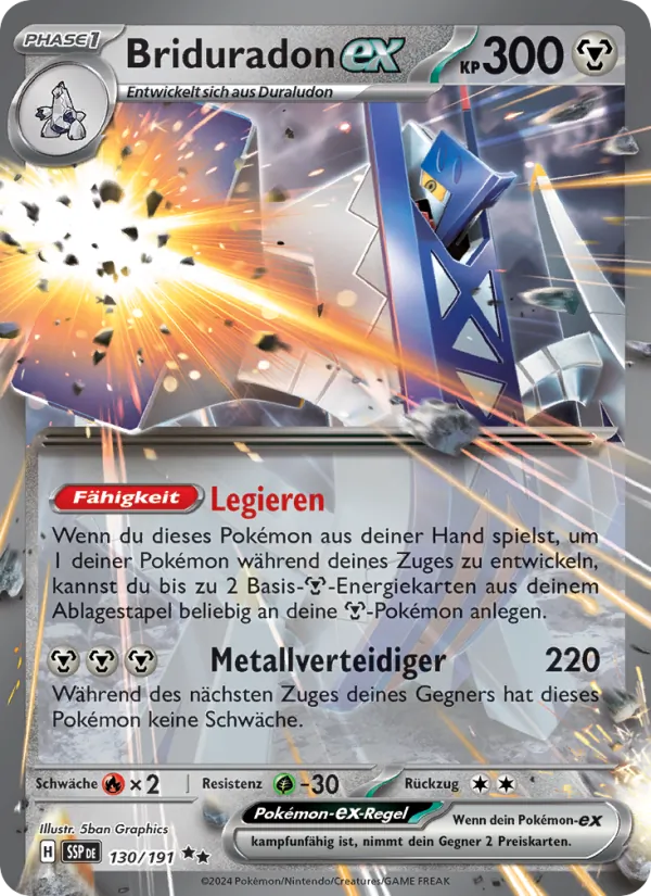 Briduradon-ex (Stürmische Funken #130/191)