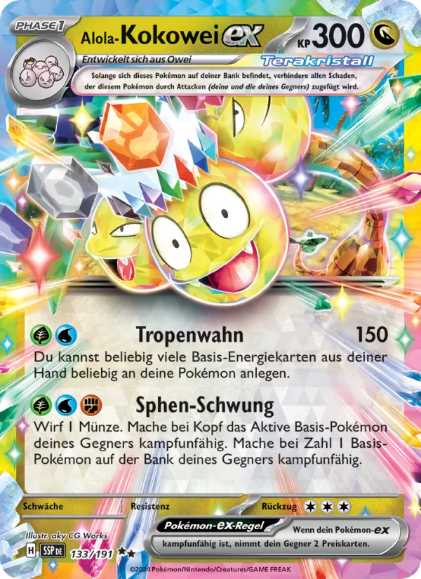 Alola-Kokowei-ex (Surging Sparks #133/191)