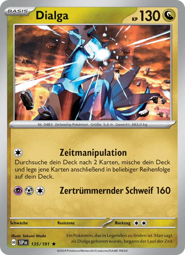 Dialga (Stürmische Funken #135/191)
