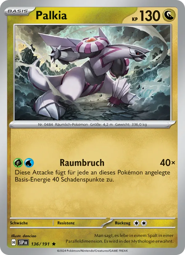 Palkia (Stürmische Funken #136/191)