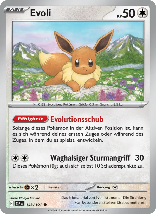 Evoli (Surging Sparks #143/191)