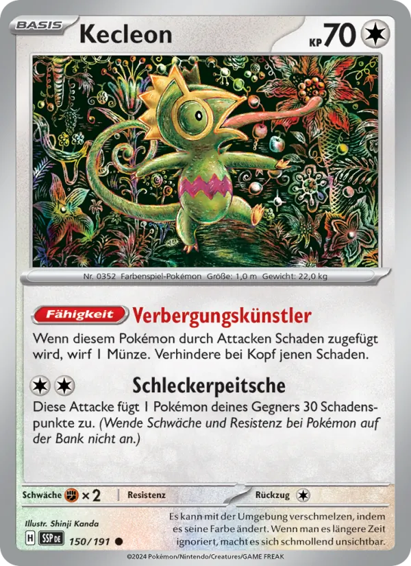 Kecleon (Stürmische Funken #150/191)
