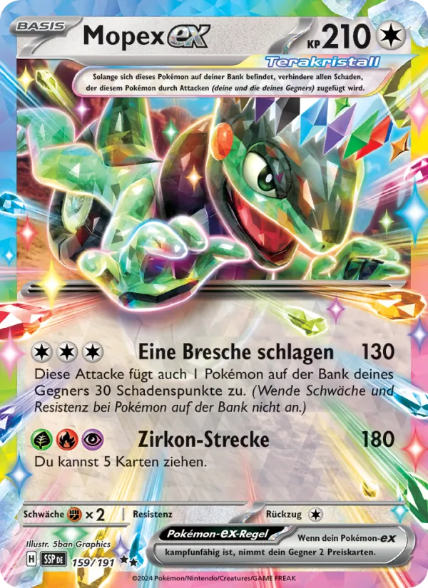 Mopex-ex (Stürmische Funken #159/191)