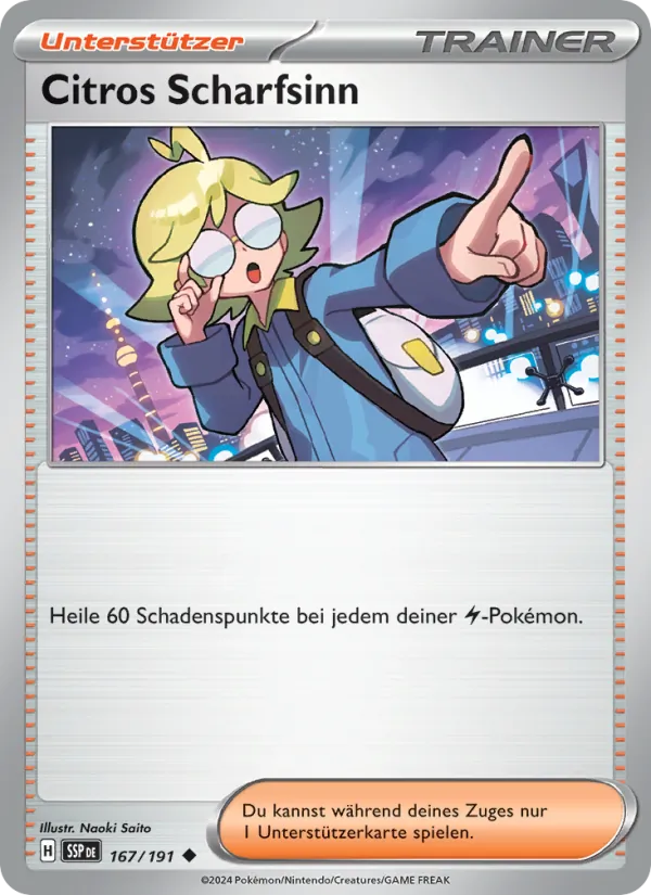 Citros Scharfsinn (Surging Sparks #167/191)