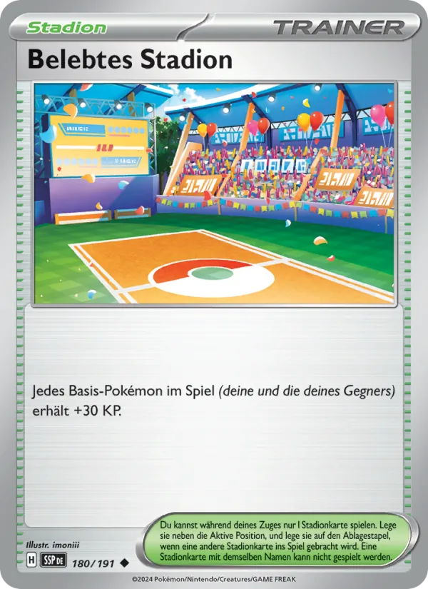 Belebtes Stadion (Stürmische Funken #180/191)