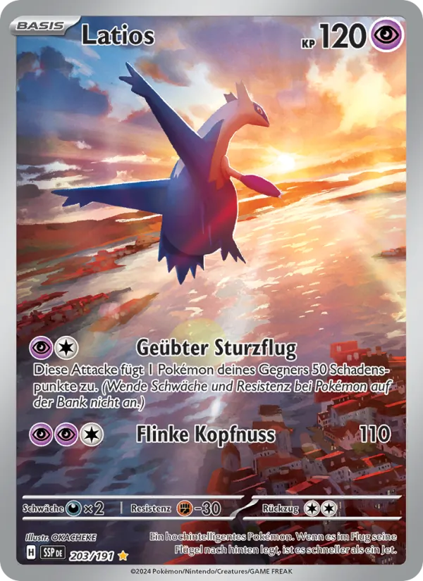 Latios (Surging Sparks #203/191)