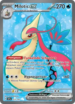 Milotic-ex (Stürmische Funken #217/191)