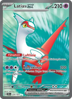 Latias-ex (Stürmische Funken #220/191)