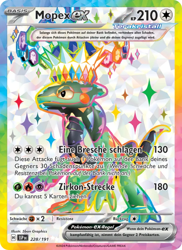 Mopex-ex (Stürmische Funken #228/191)