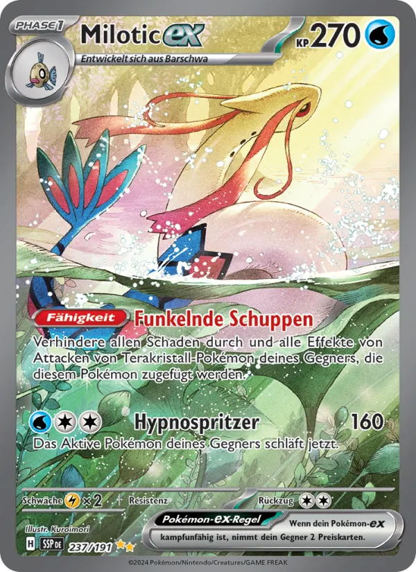 Milotic-ex (Stürmische Funken #237/191)