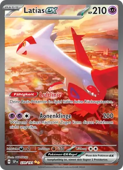 Latias-ex (Stürmische Funken #239/191)