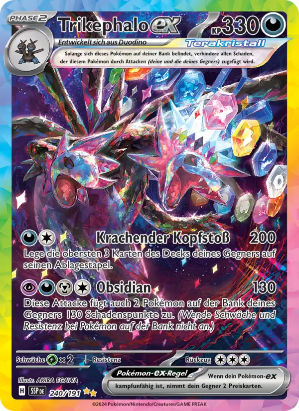 Trikephalo-ex (Surging Sparks #240/191)
