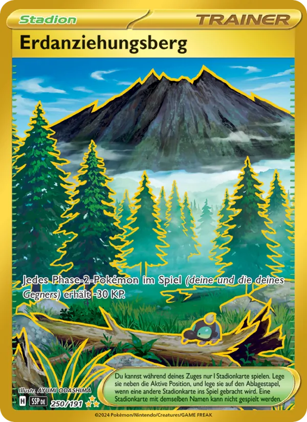 Erdanziehungsberg (Stürmische Funken #250/191)