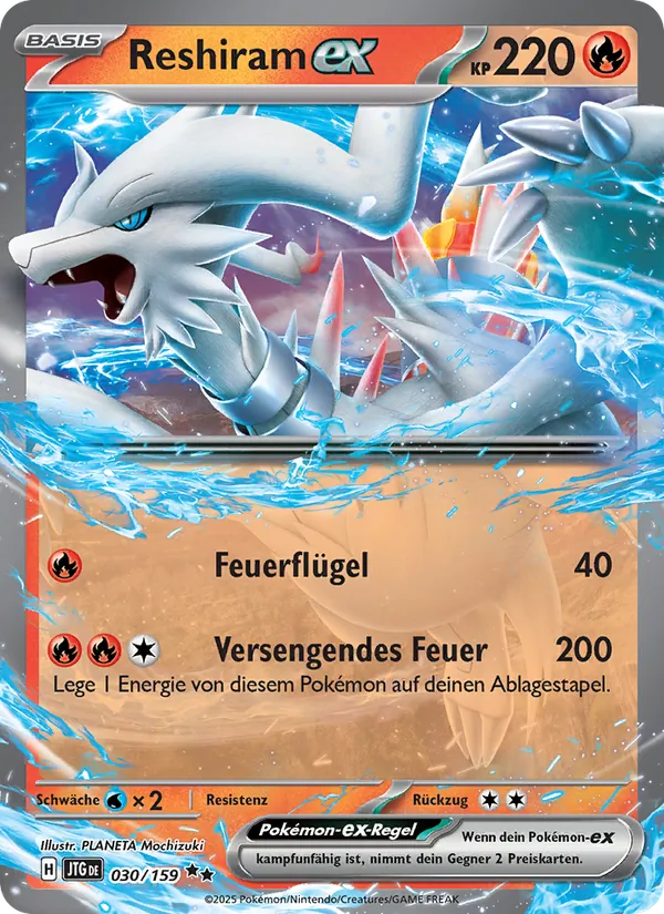 Reshiram-ex (Reisegefährten #030/159)