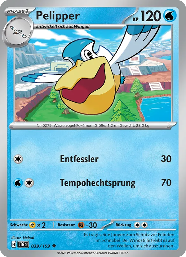 Pelipper (Journey Together #039/159)