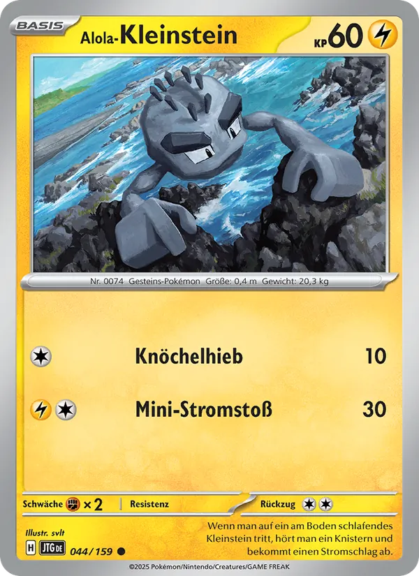 Alola-Kleinstein (Reisegefährten #044/159)