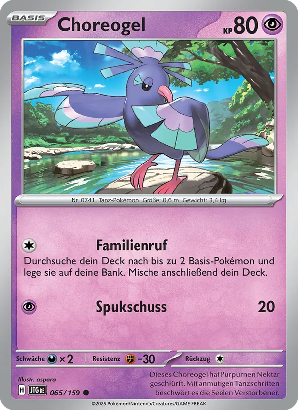 Choreogel (Reisegefährten #065/159)