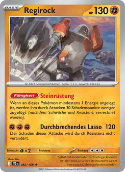 Regirock (Reisegefährten #082/159)