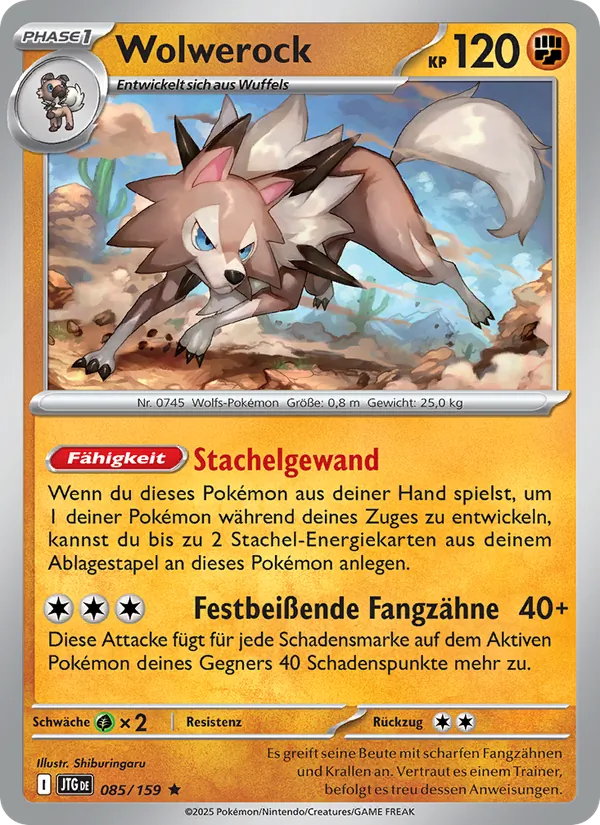 Wolwerock (Reisegefährten #085/159)