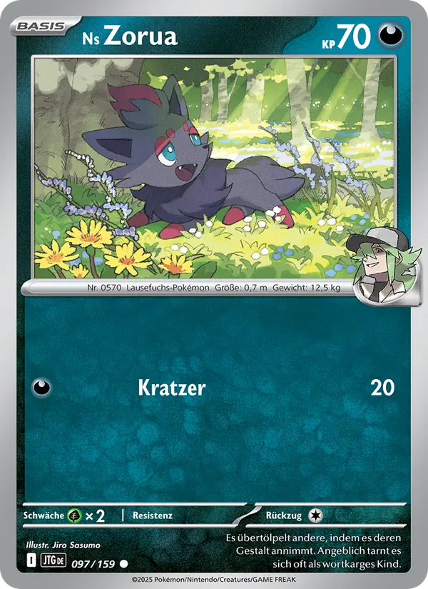 Ns Zorua (Journey Together #097/159)
