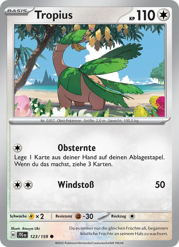 Tropius (Journey Together #123/159)