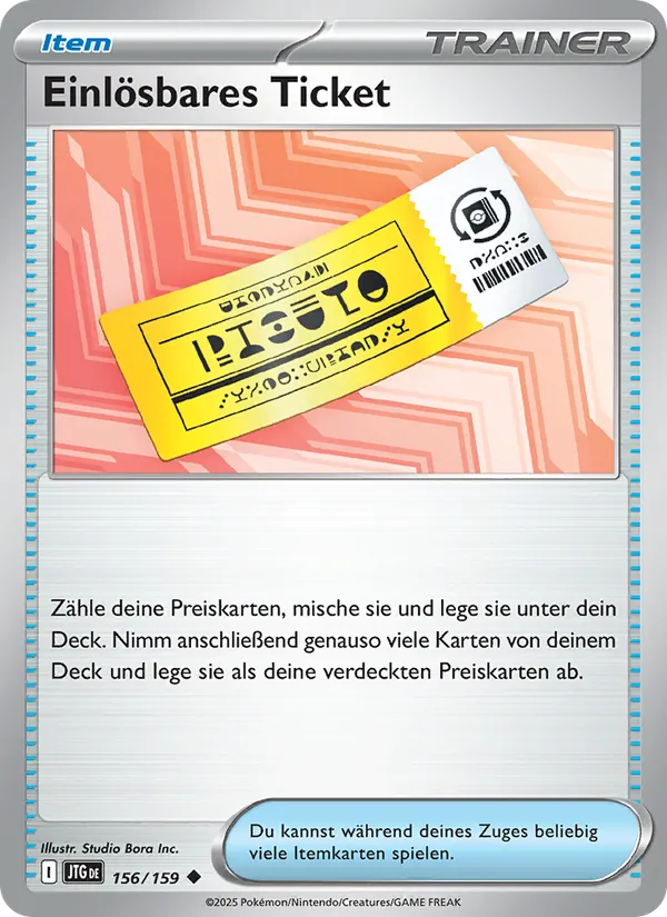 Einlösbares Ticket (Reisegefährten #156/159)