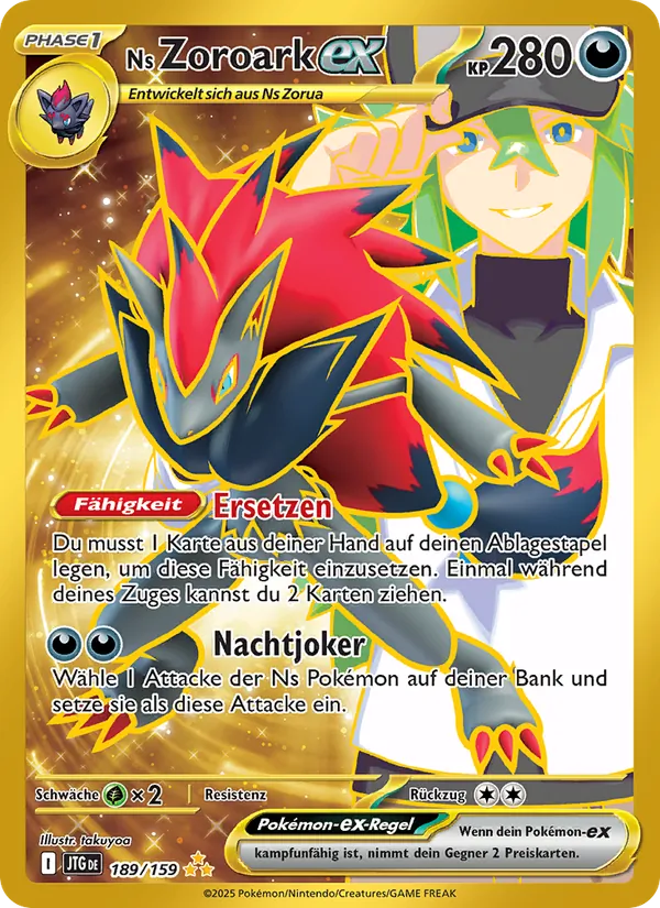 Ns Zoroark-ex (Reisegefährten #189/159)