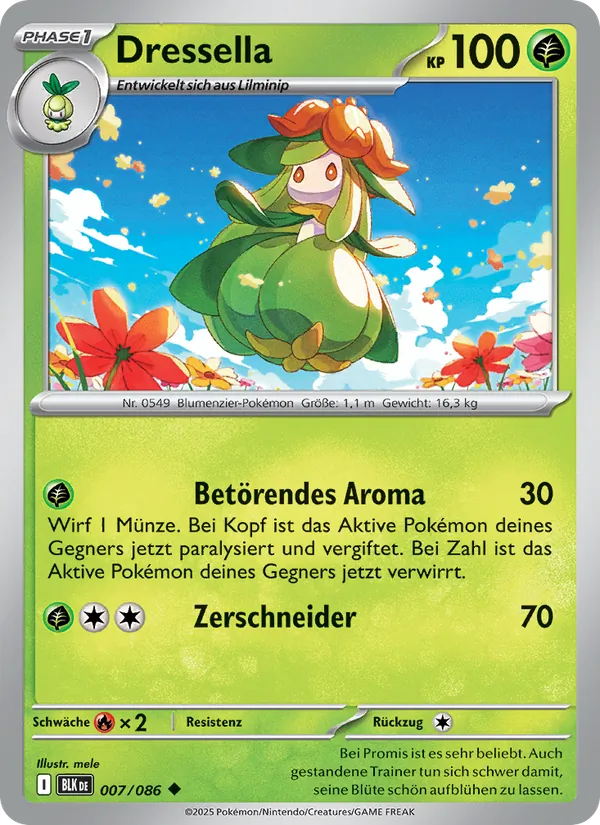 Dressella (Schwarze Blitze #007/86)