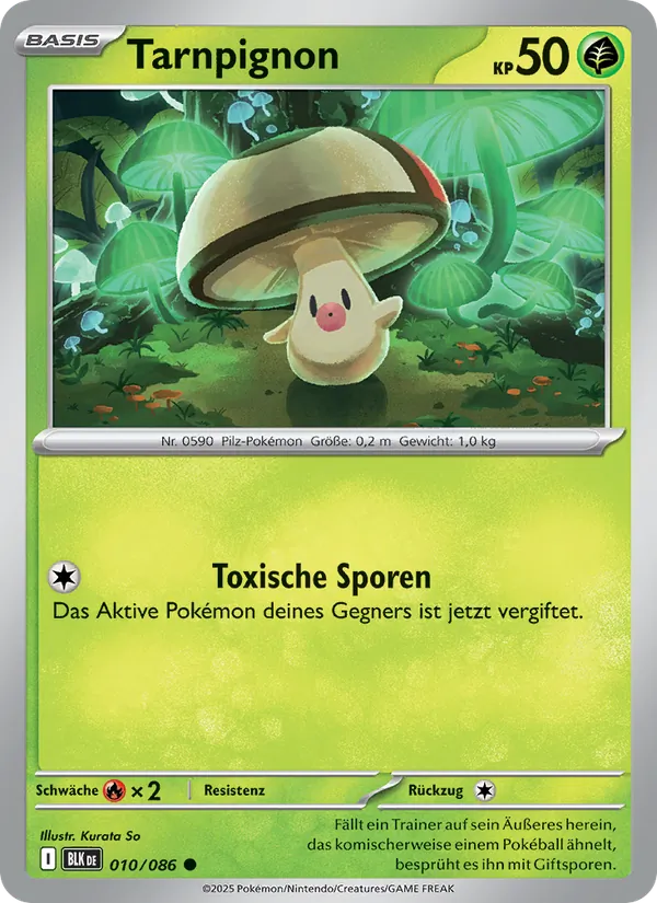 Tarnpignon (Schwarze Blitze #010/86)