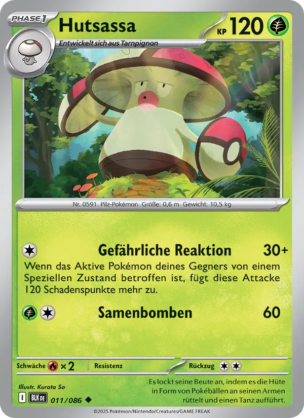 Hutsassa (Schwarze Blitze #011/86)