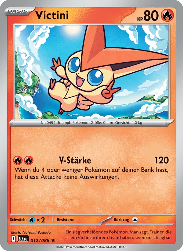 Victini (Schwarze Blitze #012/86)