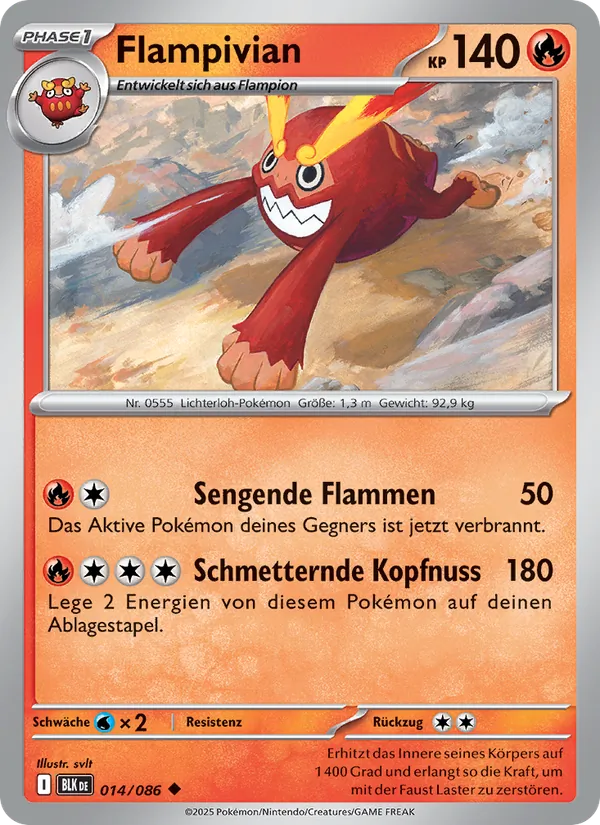 Flampivian (Schwarze Blitze #014/86)