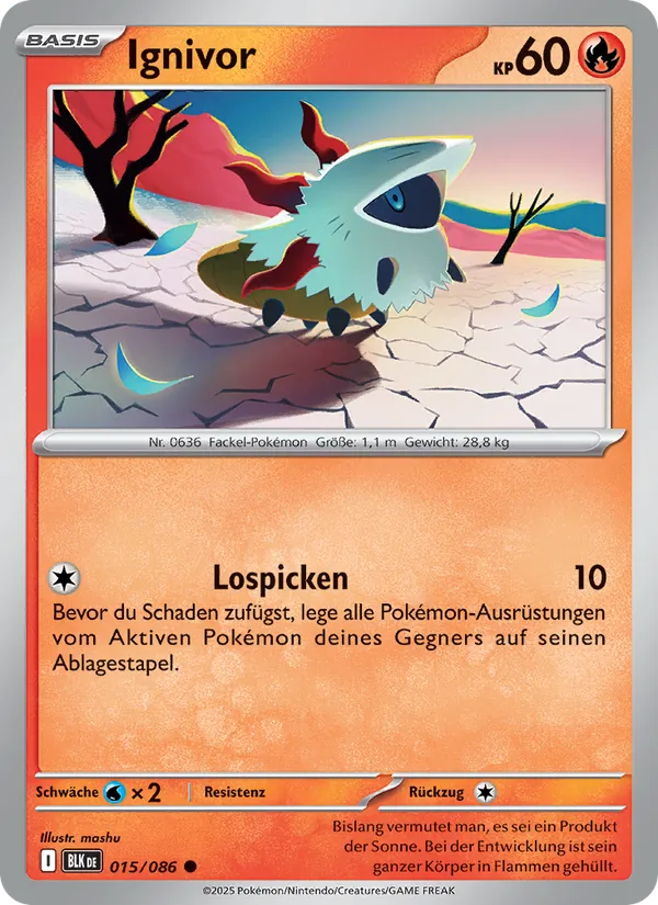 Ignivor (Schwarze Blitze #015/86)