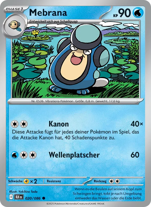 Mebrana (Schwarze Blitze #020/86)
