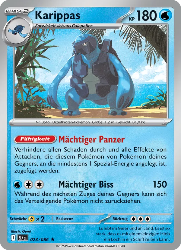 Karippas (Schwarze Blitze #023/86)