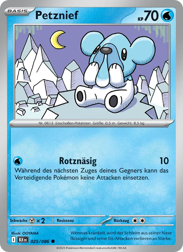 Petznief (Schwarze Blitze #025/86)