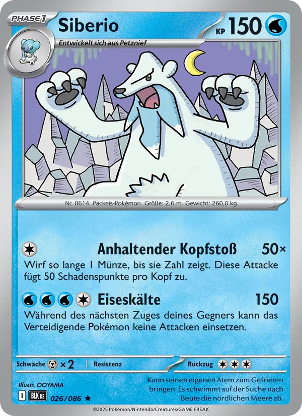 Siberio (Schwarze Blitze #026/86)