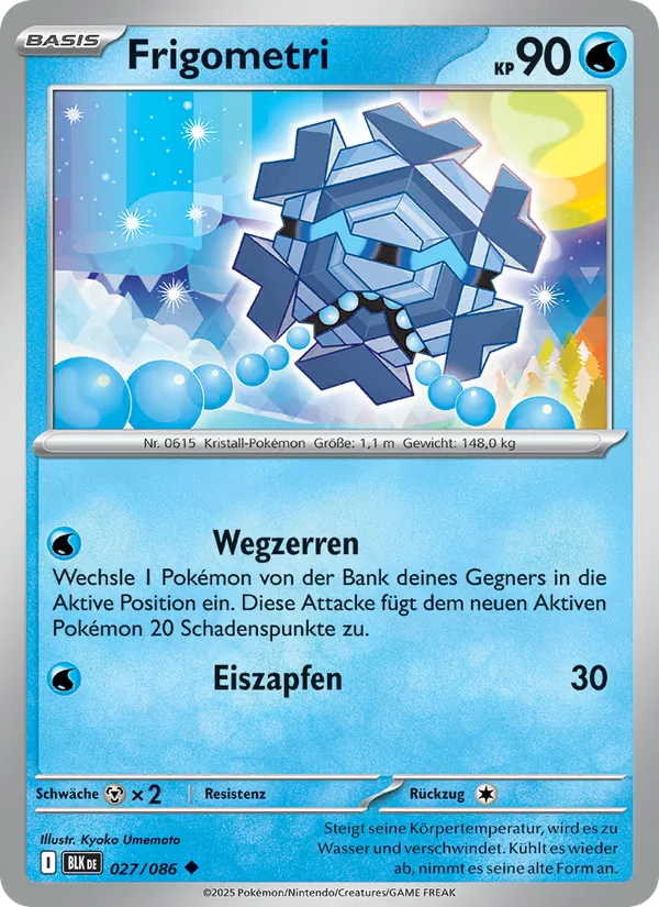 Frigometri (Schwarze Blitze #027/86)