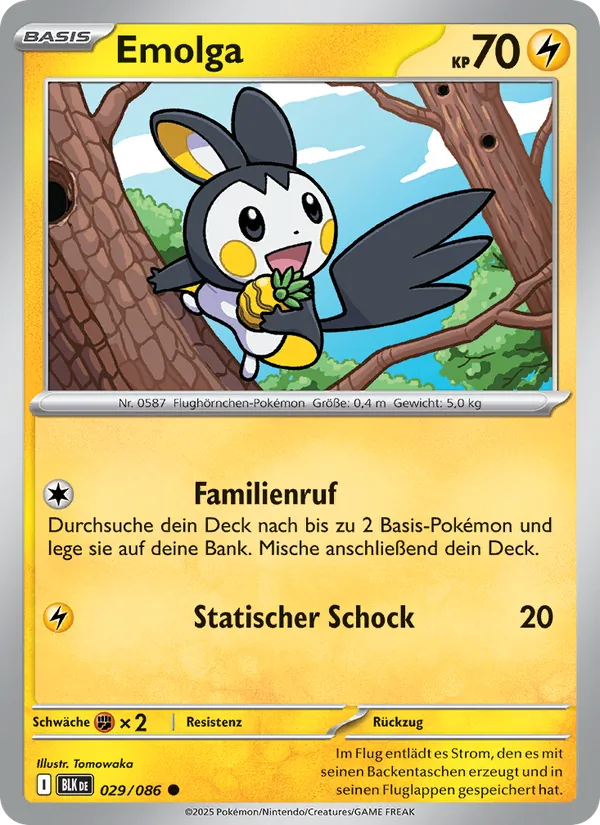Emolga (Schwarze Blitze #029/86)