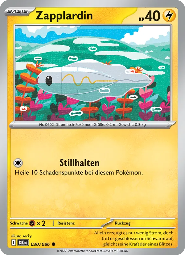Zapplardin (Schwarze Blitze #030/86)