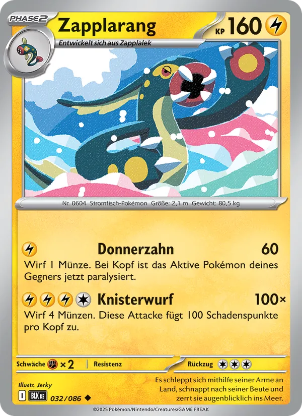 Zapplarang (Schwarze Blitze #032/86)