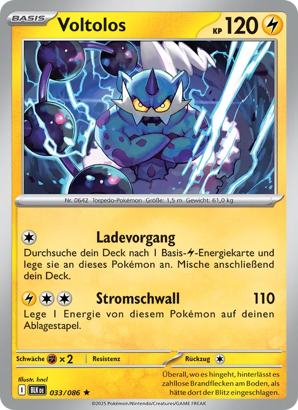 Voltolos (Schwarze Blitze #033/86)